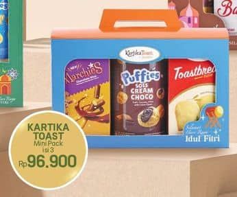 Promo Harga Kartika Toast Hampers Lebaran Mini  - LotteMart