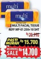 Promo Harga MULTI Facial Tissue 260 sheet - Hypermart