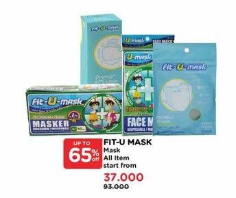 Promo Harga Fit-u-mask Product  - Watsons
