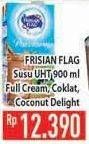 Promo Harga FRISIAN FLAG Susu UHT Purefarm Full Cream, Chocolate, Coconut Delight 900 ml - Hypermart