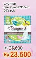 Promo Harga LAURIER Super Slimguard Day 22.5 Cm 20 pcs - Indomaret