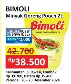 Promo Harga Bimoli Minyak Goreng 2000 ml - Alfamart