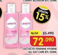 Promo Harga Lactacyd Pembersih Kewanitaan All Day Care 150 ml - Superindo