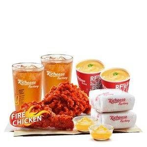 Promo Harga RICHEESE FACTORY Combo Mabar Fire Chicken  - Richeese Factory