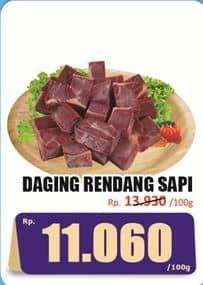 Promo Harga Daging Rendang Sapi per 100 gr - Hari Hari