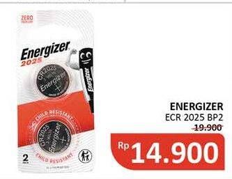Promo Harga ENERGIZER Coin Battery ECR 2025 BP2  - Alfamidi