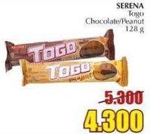 Promo Harga SERENA TOGO Biskuit Cokelat 128 gr - Giant