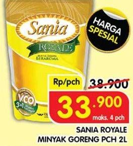 Promo Harga Sania Minyak Goreng Royale 2000 ml - Superindo