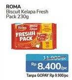 Promo Harga ROMA Biskuit Kelapa Fresh Pack 230 gr - Alfamidi