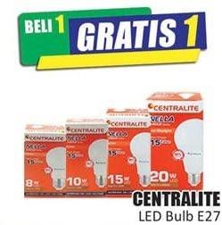 Promo Harga CENTRALITE LED Bulb E27 CDL 10W, E27 CDL 13W, E27 CDL 15W, E27 CDL 3W, E27 CDL 5W, E27 CDL 8W  - Hari Hari