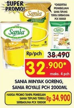 SANIA Minyak Goreng, SANIA Royale Pch 2000ml
