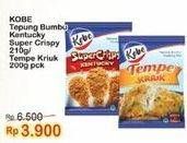 Promo Harga Kobe Tepung Bumbu Super Crispy, Tempe Goreng Kriuk 200 gr - Indomaret