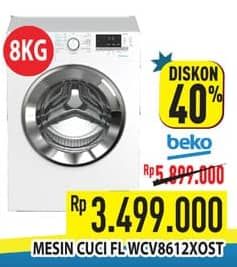 Promo Harga Beko FL-WCV8612XOST  - Hypermart