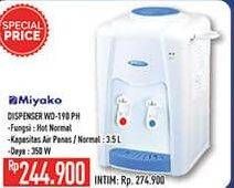 Promo Harga MIYAKO WD-190 PH | Water Dispenser 3500 ml - Hypermart