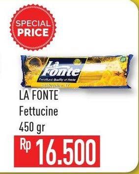 Promo Harga LA FONTE Fettuccine 450 gr - Hypermart