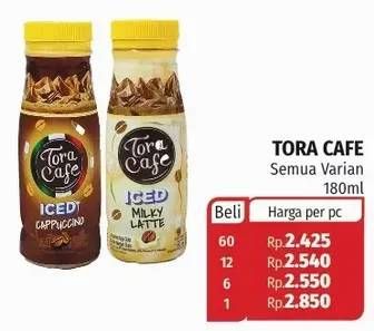 Promo Harga Torabika Toracafe Iced Drink All Variants 180 ml - Lotte Grosir