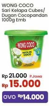 Promo Harga Wong Coco Nata De Coco/Dugan  - Indomaret