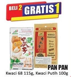 Promo Harga PAN PAN Kwaci 68, Putih 100 gr - Hari Hari