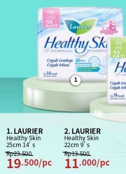 Promo Harga Laurier Healthy Skin Day Wing 25cm 14 pcs - Guardian