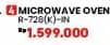 Promo Harga Sharp R-728(K)-IN | Microwave  - COURTS