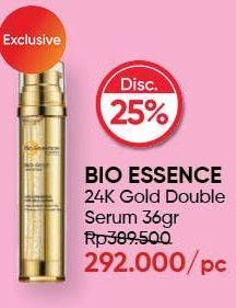 Promo Harga BIO ESSENCE 24K Bio Gold Double Serum 36 ml - Guardian