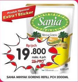 Promo Harga SANIA Minyak Goreng 2 ltr - Superindo