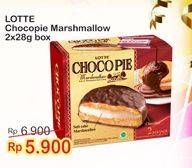 Promo Harga LOTTE Chocopie Marshmallow per 2 box 28 gr - Indomaret