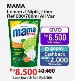 Promo Harga Mama Lemon/Lime  - Alfamart