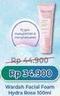Promo Harga Wardah Hydra Rose Gel To Foam Cleanser 100 ml - Alfamidi
