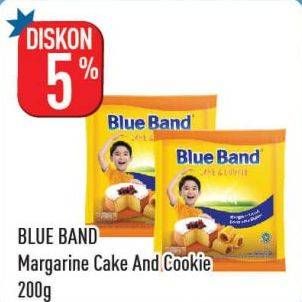 Promo Harga BLUE BAND Cake & Cookie 200 gr - Hypermart