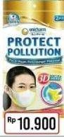 Promo Harga UNICHARM Protect Pollution Masker  - Alfamart