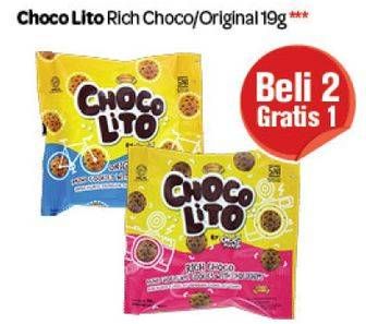 Promo Harga SOBISCO Choco Lito Rich Choco, Original 19 gr - Carrefour