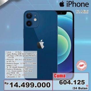 Promo Harga APPLE iPhone 12 Mini  - Giant