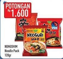Promo Harga NONGSHIM Noodle 120 gr - Hypermart