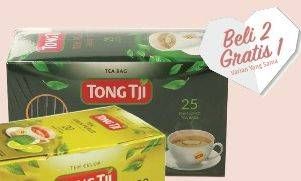 Promo Harga Tong Tji Teh Celup per 2 box 25 pcs - LotteMart