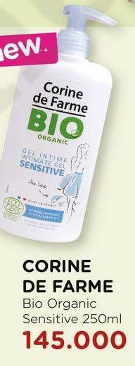 Promo Harga CORINE DE FARME Bio Organic Sensitive 250 ml - Watsons