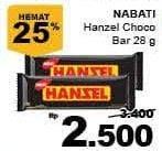 Promo Harga NABATI Hanzel Wafer 28 gr - Giant