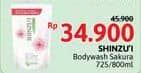 Promo Harga Shinzui Body Cleanser Sakura 800 ml - Alfamidi