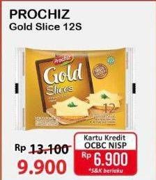 Promo Harga Prochiz Gold Slices 156 gr - Alfamart