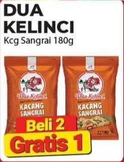 Promo Harga Dua Kelinci Kacang Sangrai 180 gr - Alfamart