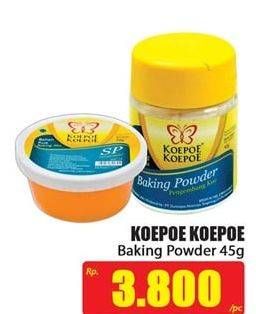 Promo Harga KOEPOE KOEPOE Baking Powder 45 gr - Hari Hari