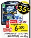 Promo Harga Charm Safe Night 9 pcs - Superindo