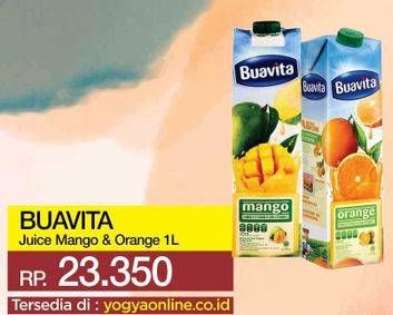 Promo Harga BUAVITA Fresh Juice Mango, Orange 1000 ml - Yogya