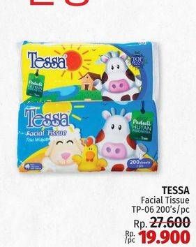 Promo Harga Tessa Facial Tissue TP 06 200 pcs - LotteMart
