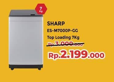 Promo Harga Sharp ES-M7000P-GG  - Yogya