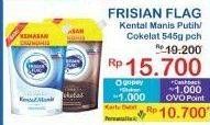 Promo Harga Frisian Flag Susu Kental Manis Cokelat, Putih 545 gr - Indomaret