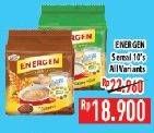 Promo Harga Energen Cereal Instant All Variants per 10 sachet 20 gr - Hypermart