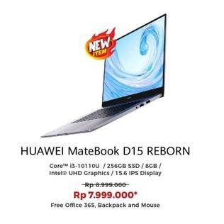 Promo Harga HUAWEI MateBook D15  - Erafone