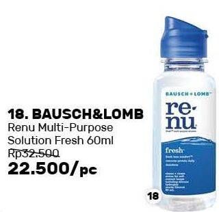 Promo Harga BAUSCH & LOMB ReNu Multiplus 60 ml - Guardian
