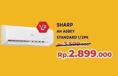 Promo Harga Sharp AH-A5BEY Air Conditioner Garuda Series  - Yogya